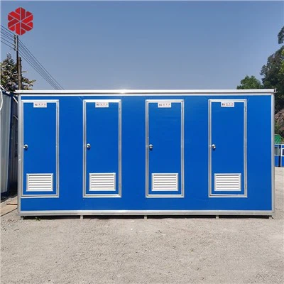 Mobil hordozható WC építkezéshez